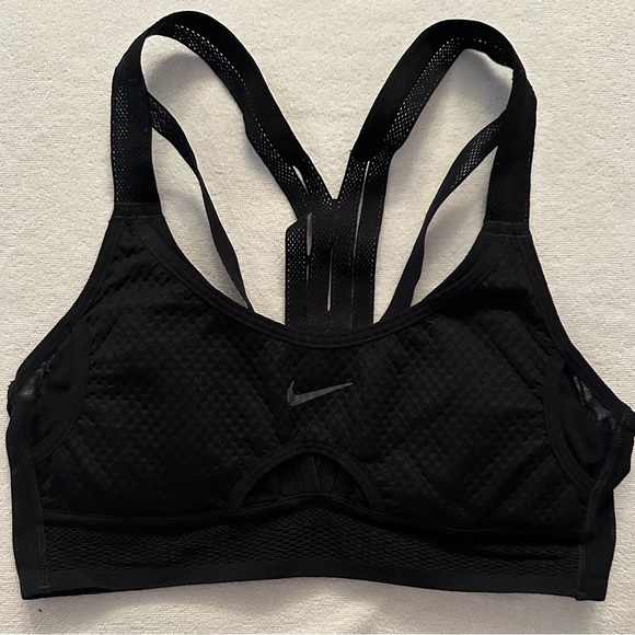 Nike Other - Nike Black Racerback Sports Bra with Breathable Fabric